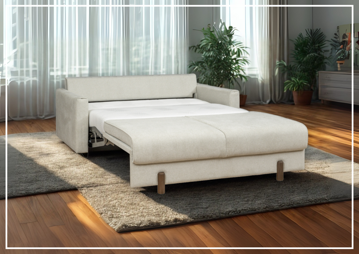 Fjords Nordic Rest Nora Fabric Queen Sized Sleeper With Easy Lift Function-Jennihome