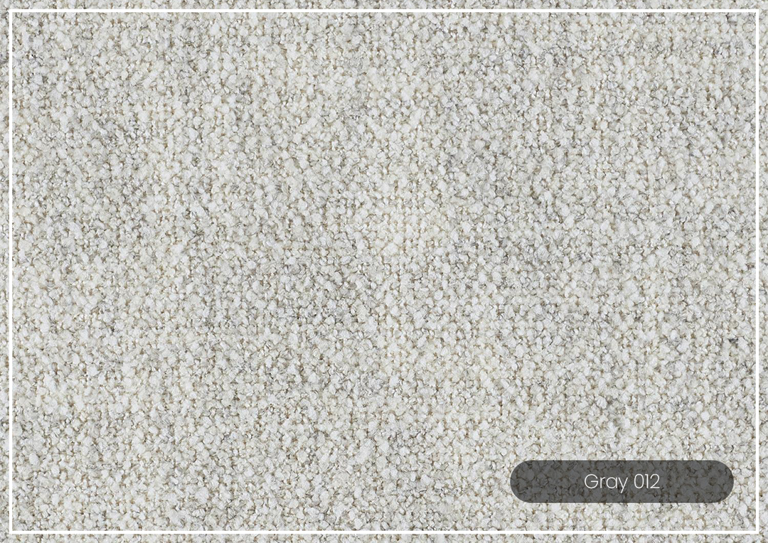 Rollins 3-Seater Sofa | Gray Fabric | Square Arms | Bernhardt