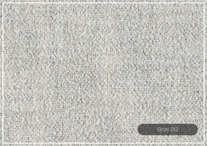 Rollins 3-Seater Sofa | Gray Fabric | Square Arms | Bernhardt
