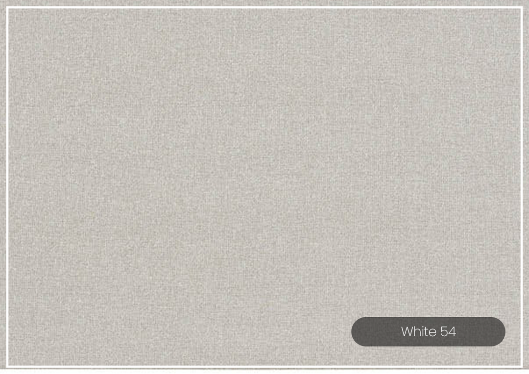 Serenity 3-Seater Sofa  | White Fabric | Bench Seat | Universal Furniture