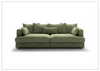 Vivian Stationary Twin Sofa Day Bed | Track Arms | Luonto-Jennihome