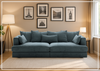 Vivian Stationary Twin Sofa Day Bed | Track Arms | Luonto-Jennihome