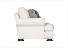 Foster 3-Seater Sofa | Polyester Fabric | Mocha Leg Finish | Bernhardt
