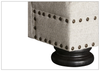 Foster 3-Seater Sofa | Polyester Fabric | Mocha Leg Finish | Bernhardt