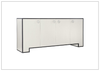 Bernhardt Silhouette 78'' Wide Wooden Buffet with Eggshell Finish-Jennihome