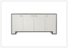 Bernhardt Silhouette 78'' Wide Wooden Buffet with Eggshell Finish-Jennihome