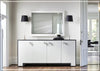 Bernhardt Silhouette 78'' Wide Wooden Buffet with Eggshell Finish-Jennihome