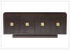Boulevard 83.3'' Wide Buffet Table | 4 doors | Adjustable Shelves | Bernhardt