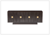 Boulevard 83.3'' Wide Buffet Table | 4 doors | Adjustable Shelves | Bernhardt