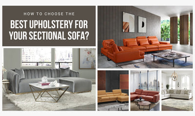 How To Choose The Best Upholstery For Your Sectional Sofa
