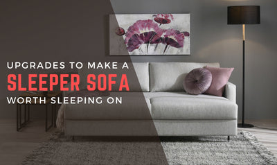 Upgrades To Make A Sleeper Sofa Worth Sleeping On