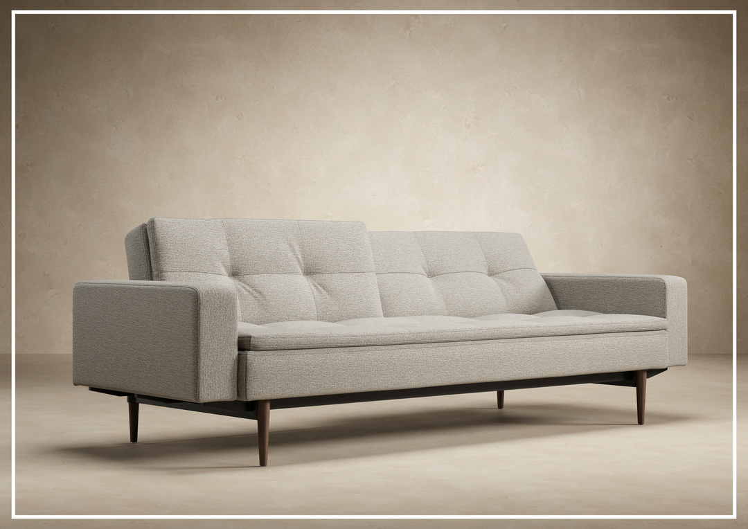 Innovation Living Dublexo Styletto 2-Seater Fabric Sleeper Sofa With Three Color Option-Jennihome
