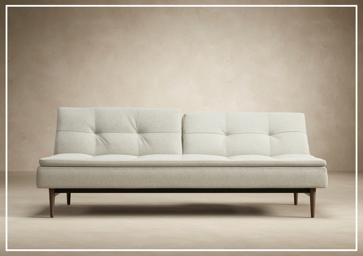 Innovation Living Dublexo Styletto 2-Seater Fabric Sleeper Sofa With Three Color Option-Jennihome