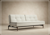 Innovation Living Dublexo Styletto 2-Seater Fabric Sleeper Sofa With Three Color Option-Jennihome