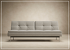 Innovation Living Dublexo 2-Seater Sofa Bed with Adjustable Backrest
