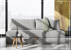 Innovation Living Osvald Two-Seater Fabric Sleeper Sofa With Three Color Option-Jennihome