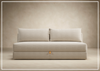 Innovation Living Osvald Two-Seater Fabric Sleeper Sofa With Three Color Option-Jennihome