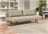 Innovation Living Recast Dark Styletto Fabric Sleeper Sofa-Jennihome