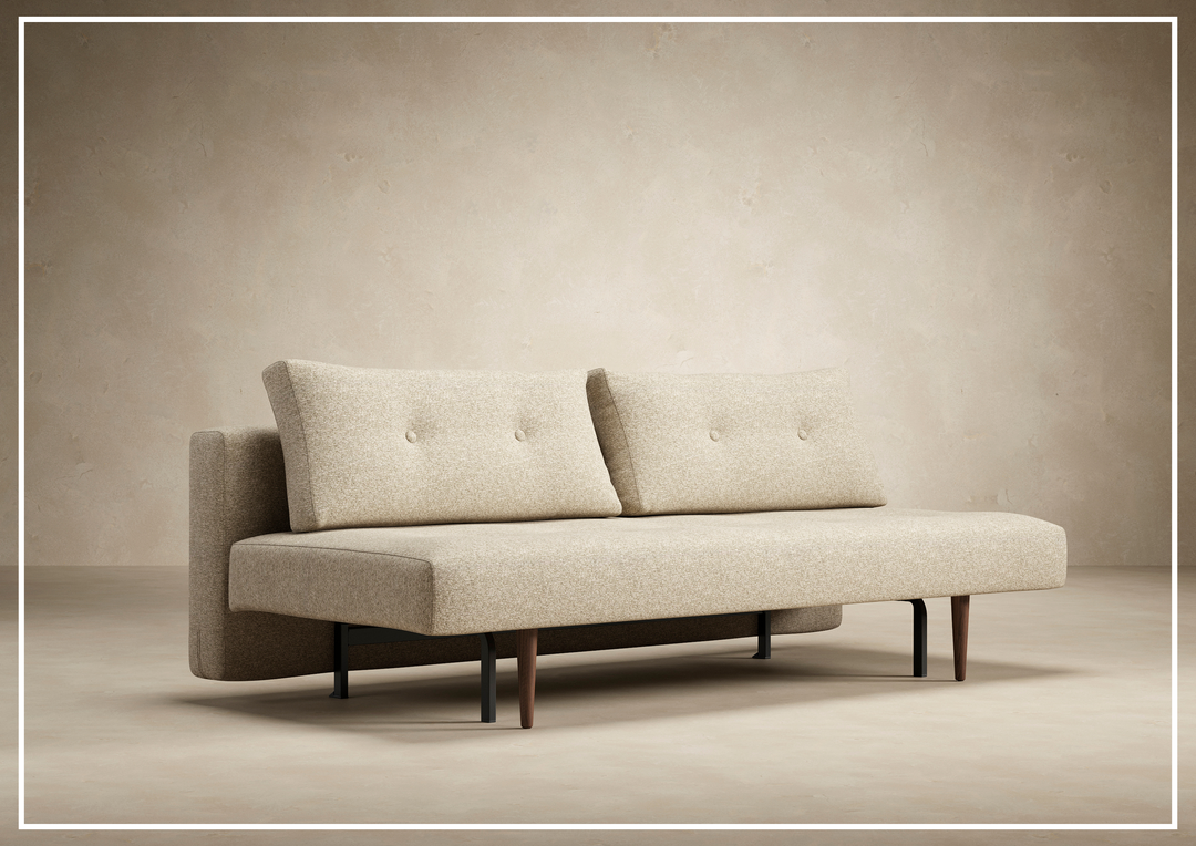Innovation Living Recast Dark Styletto Fabric Sleeper Sofa