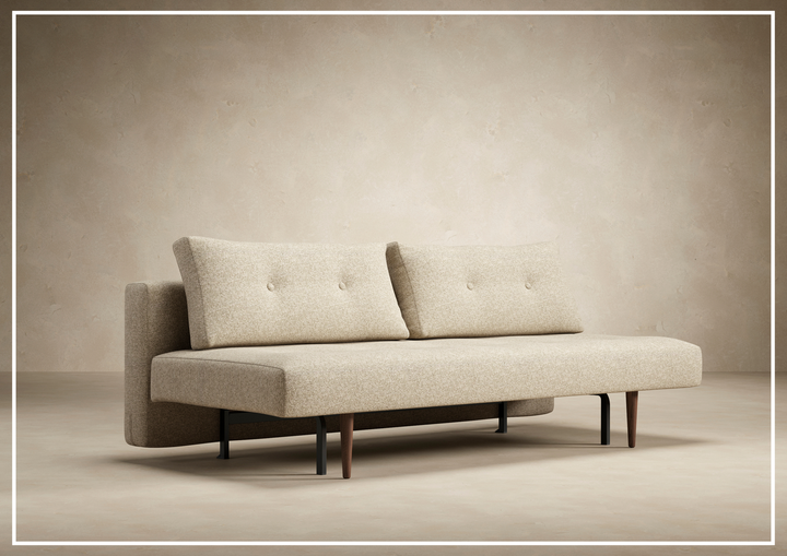 Innovation Living Recast Dark Styletto Fabric Sleeper Sofa