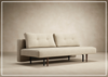 Innovation Living Recast Dark Styletto Fabric Sleeper Sofa