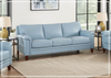 Hydeline Westcott Leather Sofa with Tapered Wood Legs-Jennihome