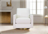 Hydeline Ashby Swivel Leather Chair-Jennihome