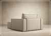 Innovation Living Newilla Lounger Fabric Chair With Three Color Options-Jennihome