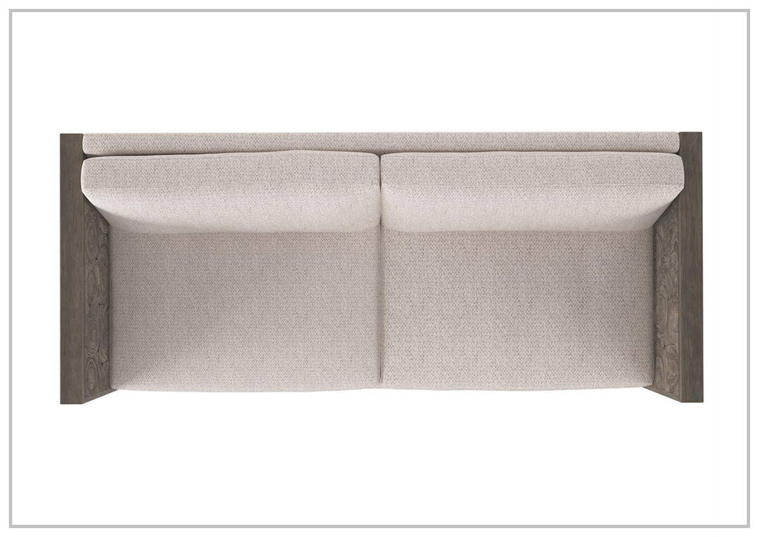 Bernhardt Outdoor Madura solid teak Sofa with Plush cushions