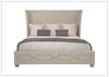 Bernhardt Criteria Shelter King Bed Upholstered Headboard + Footboard