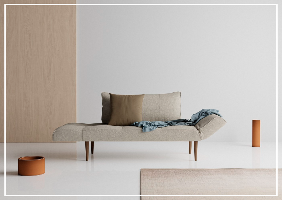Innovation Living Zeal Fabric Sofa Daybed With Three Color Options-Jennihome
