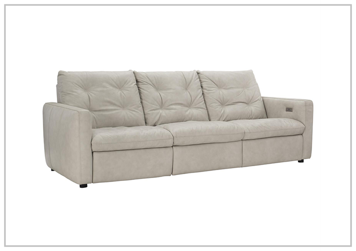 Bernhardt Kaya 3-Seater Leather Power Motion Sofa