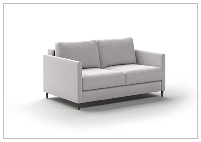Luonto Elfin Full XL Fabric Sleeper Sofa in Metal Chrome Leg Finish