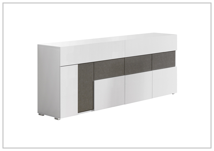 UrbanFeast 4 Drawers Buffet Table-jennihome