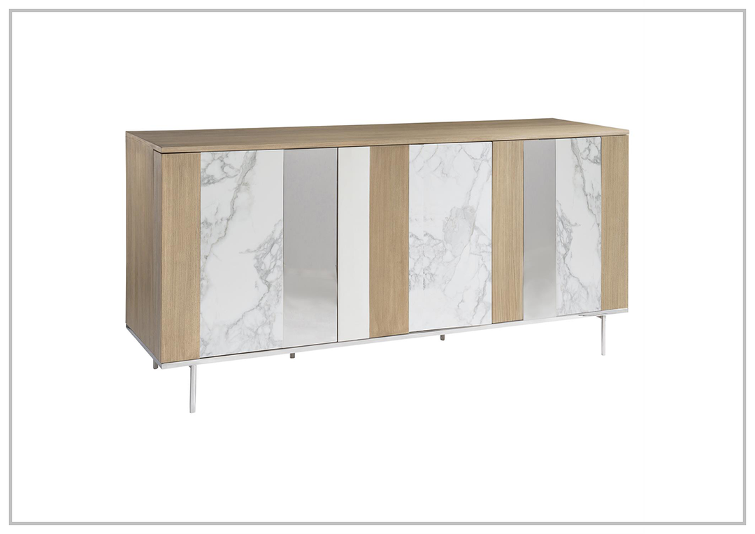 Bernhardt Modulum 75' Wide One Drawer Buffet Table - Jennihome