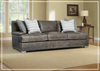 Burnham Leather Sofa by Bernhardt in Distressed Leather Look