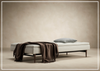 Innovation Living Dublexo Styletto 2-Seater Fabric Sleeper Sofa With Three Color Option-Jennihome