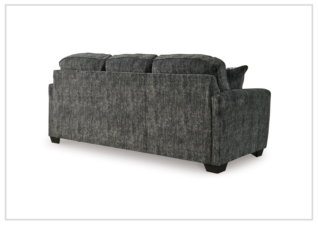 Gio Italia Lucino Sofa in Gray Fabric