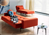 Innovation Living Dublexo Styletto 2-Seater Fabric Sleeper Sofa With Three Color Option-Jennihome