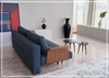 Innovation Living Recast Dark Styletto Fabric Sleeper Sofa-Jennihome