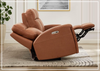 Hydeline Venice Power Headrest Zero Gravity Reclining Leather Sofa-Jennihome