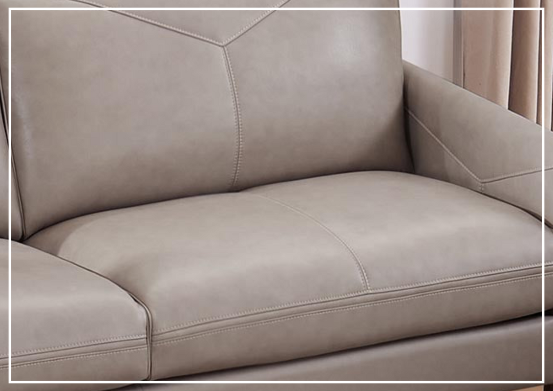 Hydeline Yorkdale Premium Top-Grain Leather Sofa-Jennihome