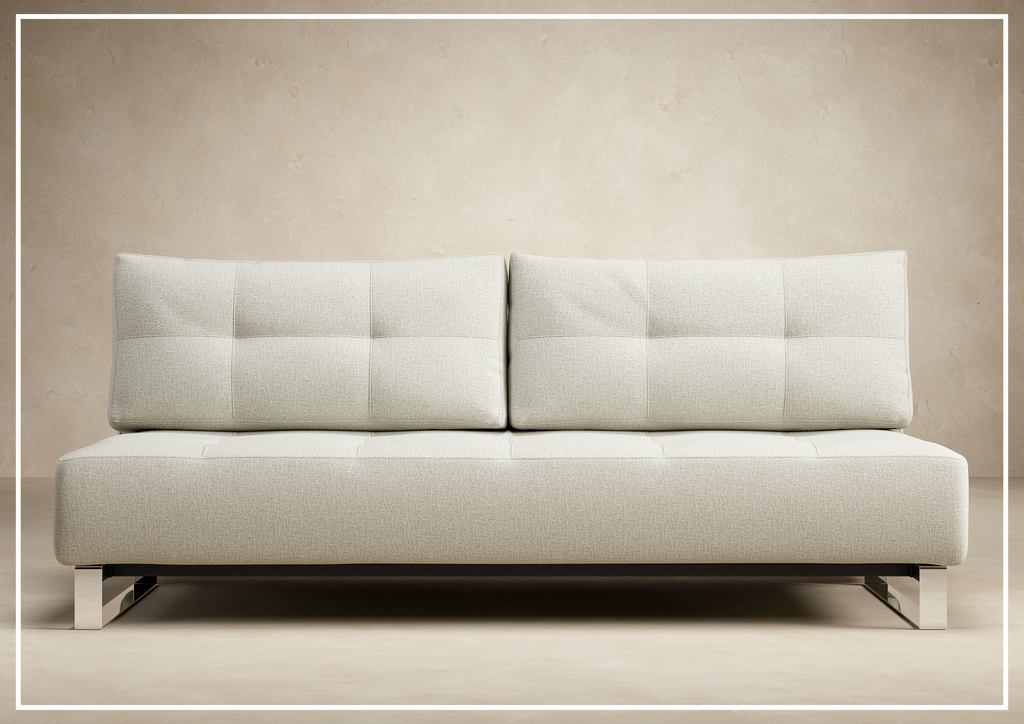 Innovation Living Supremax Fabric Sleeper Sofa with Ottoman-JENNIHOME