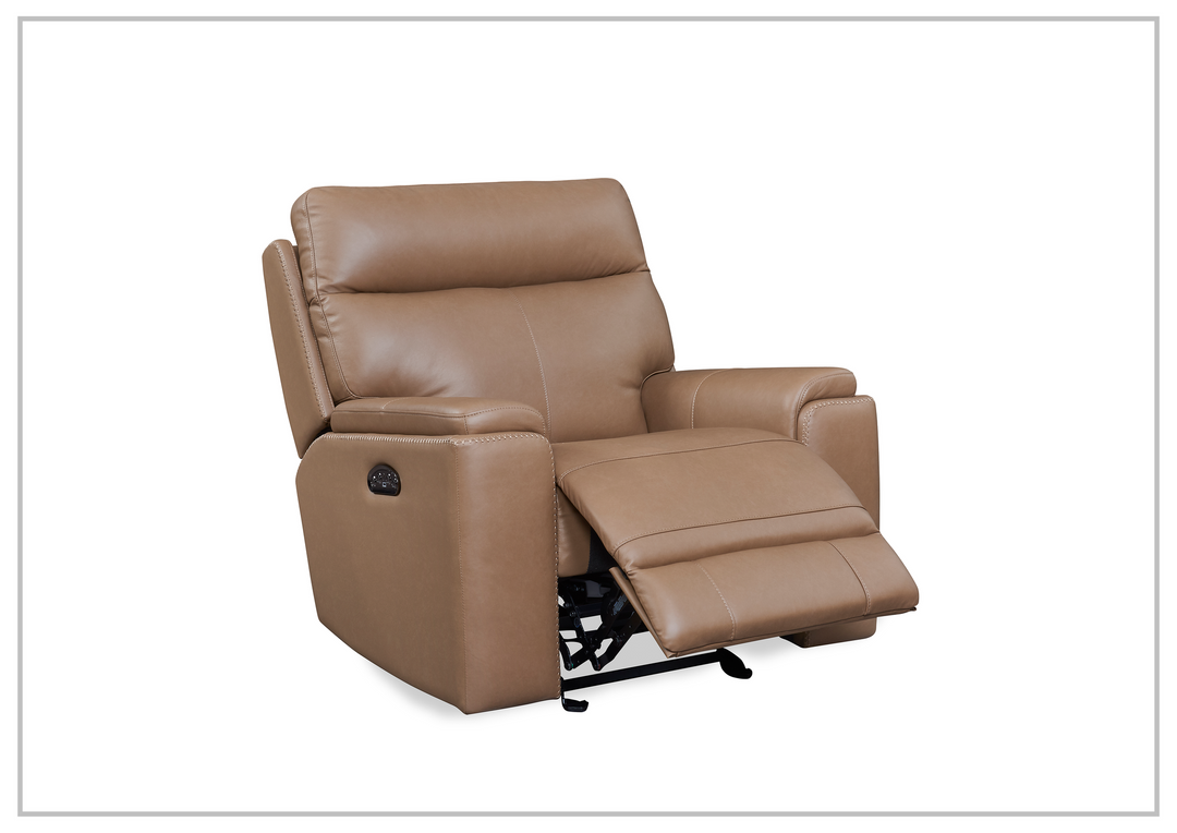 Gio Italia Bruna Glider Power Recliner Leather Chair