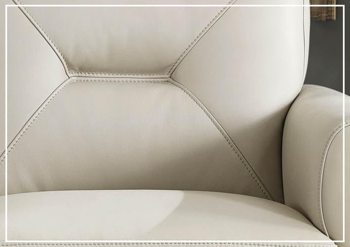 Hydeline Mavis Premium Top-Grain Leather Sofa-Jennihome