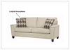 Gio Italia Home Abigail Queen Sleeper Sofa-Jennihome