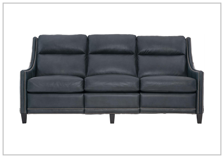 Bernhardt Richmond 3-Seater Leather Power Motion Sofa in Black