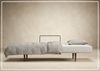 Innovation Living Zeal Fabric Sofa Daybed With Three Color Options-Jennihome