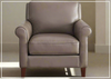 Laguna Leather Chair with Plush Memory Foam Cushions