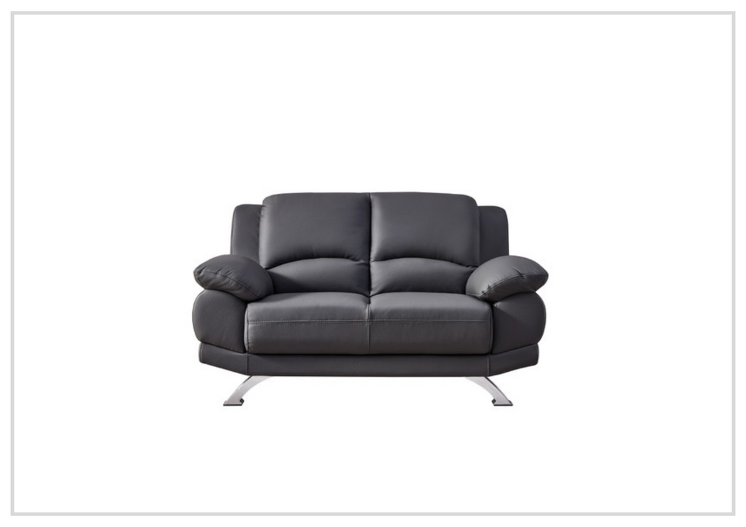 Gio Italia BL Leather Loveseat